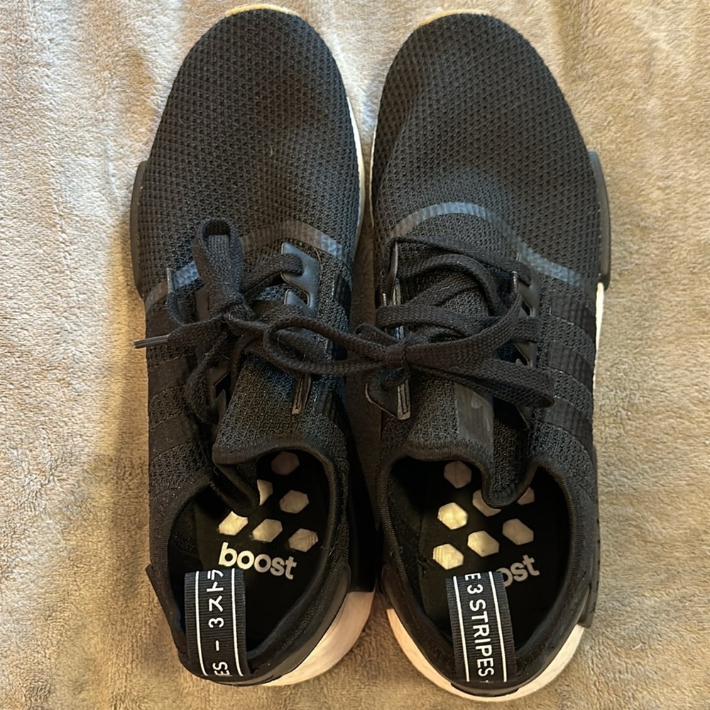 adidas NMD R1 Originals Men’s Black/Gum Sneakers